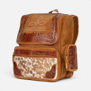 Mochila Western Linen Cincealdo Pelo Miel Dama