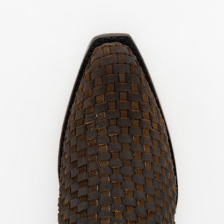 Botín Reyme 852 Tejido Choco Dama