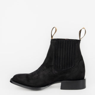 Botín Caborca Gahan Nobuck Negro Caballero