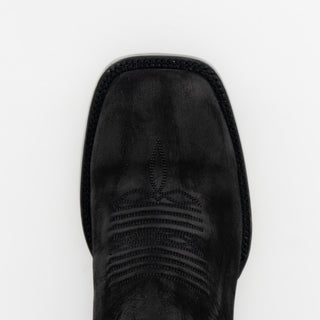 Botín Caborca Gahan Nobuck Negro Caballero