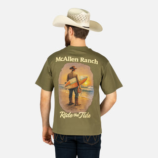 Playera McAllen Coast Green Caballero