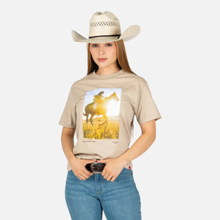 Blusa Kimes Ranch SS Riging Sunshine Sand Dama