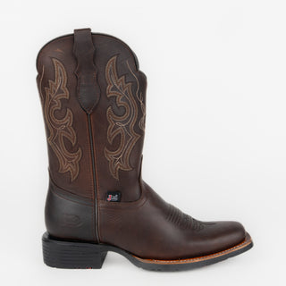 Bota Justin Graso Café Caballero