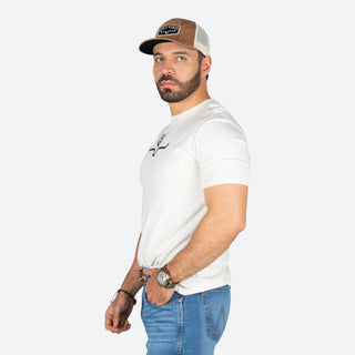 Playera Kimes Ranch Lucky B Sanddle Natural Caballero