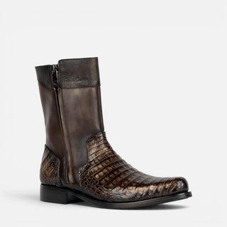 Bota Franco Cuadra Caimán Ternera Inca Oro Caballero