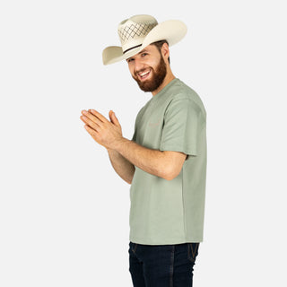 Playera McAllen Longhorn Turquesa Caballero