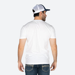 Playera Kimes Ranch Easy Does IT White Caballero