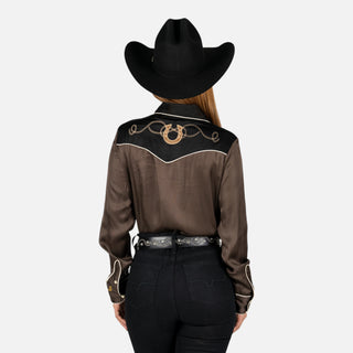 Camisa Kimes Ranch Merada Black Dama