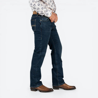 Jeans Rock & Roll Denim Revolver Slim Fit Dark Vintage Caballero