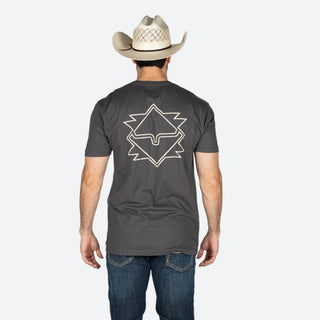Playera Kimes Ranch Nort Star Charcoal Caballero