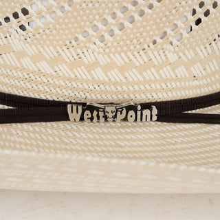 Sombrero West Point Minnick 100X Bicolor Randado Diagonal