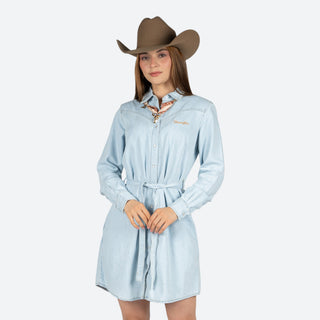 Vestido Wrangler Mezclilla Claro Dama