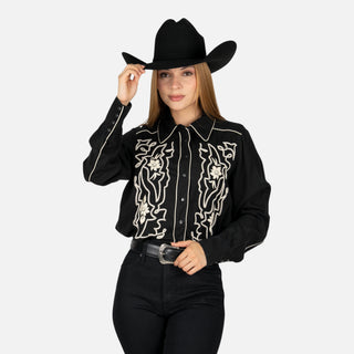 Camisa Kimes Ranch Stevie Black Dama