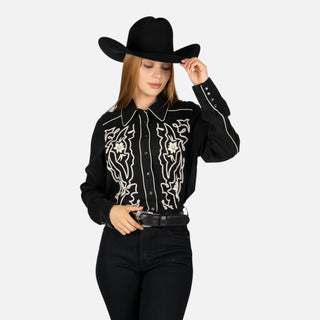 Camisa Kimes Ranch Stevie Black Dama