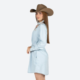 Vestido Wrangler Mezclilla Claro Dama