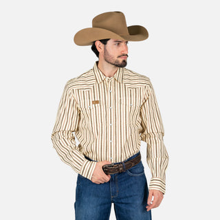 Camisa Kimes Ranch ZT Sonalo Natural Caballero