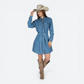 Vestido Wrangler Mezclilla Medium Dama