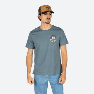 Playera Panhandle Índigo Caballero