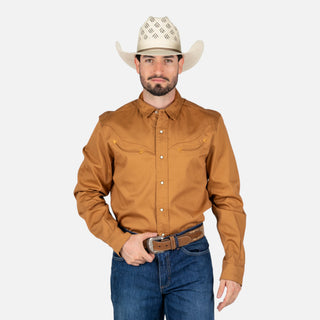 Camisa Kimes Ranch Baffert Brown Caballero