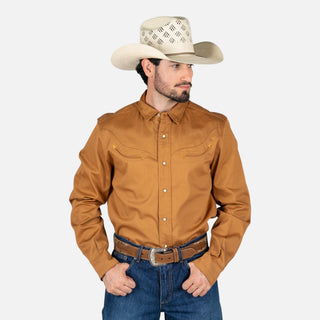 Camisa Kimes Ranch Baffert Brown Caballero