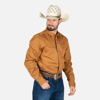 Camisa Kimes Ranch Baffert Brown Caballero