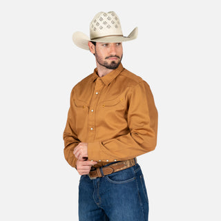 Camisa Kimes Ranch Baffert Brown Caballero
