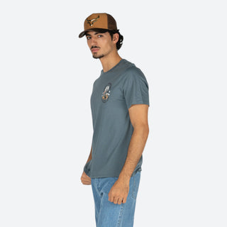 Playera Panhandle Índigo Caballero