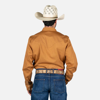 Camisa Kimes Ranch Baffert Brown Caballero