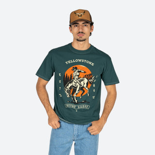Playera Yellowstone Cowboy Caballero