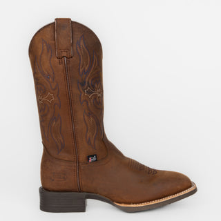 Bota Justin Crazy Cobre Caballero