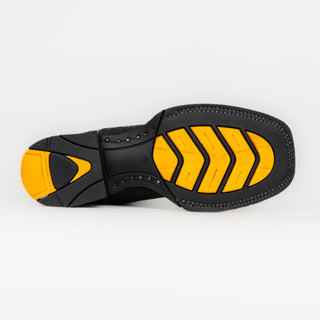 Bota Caborca Daniele Bull Buck Negro Caballero