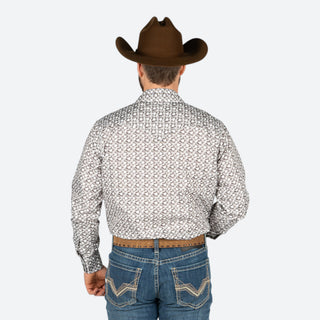 Camisa Rodeo Estampado Caballero