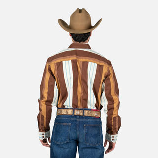 Camisa Kimes Ranch ZT Noxx Bark Brown Caballero