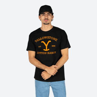Playera Yellowstone Black Caballero