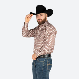 Camisa Rodeo Aztec Cafe Caballero