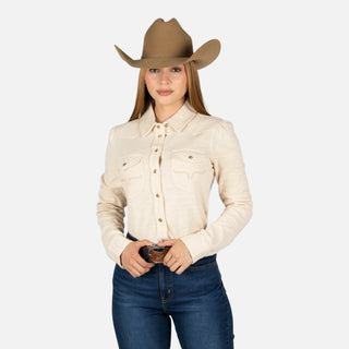 Camisa Kimes Ranch Rora Natural Dama
