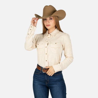 Camisa Kimes Ranch Rora Natural Dama