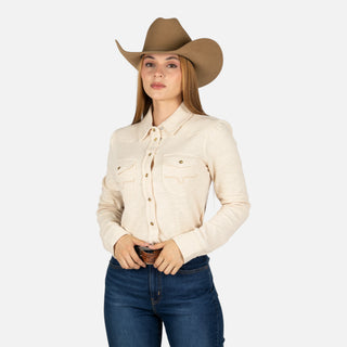 Camisa Kimes Ranch Rora Natural Dama