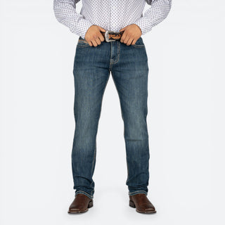 Jeans Rock & Roll Denim Rifle Skinny Fit Straght Boot Caballero