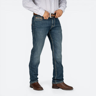 Jeans Rock & Roll Denim Rifle Skinny Fit Straght Boot Caballero