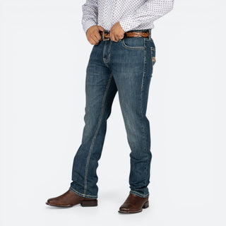 Jeans Rock & Roll Denim Rifle Skinny Fit Straght Boot Caballero