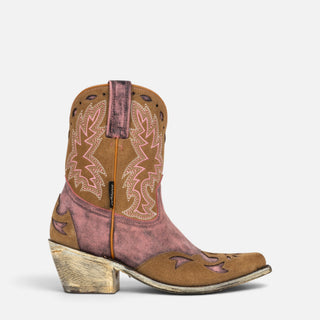 Bota Caborca Ingrid Vintage Rosa Dama