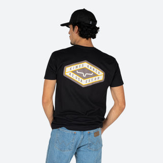 Playera Kimes Ranch Boxer Black Caballero