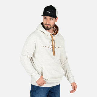 Sudadera Kimes Ranch ZT Back Then Oatmeal Heather Caballero