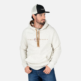 Sudadera Kimes Ranch ZT Back Then Oatmeal Heather Caballero