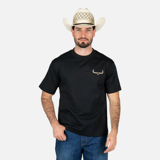 Playera McAllen Border Black Caballero