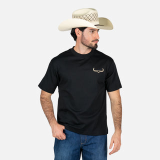 Playera McAllen Border Black Caballero