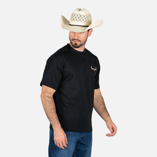 Playera McAllen Border Black Caballero
