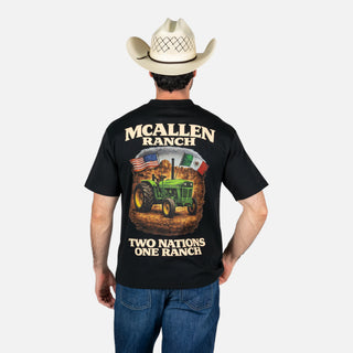 Playera McAllen Border Black Caballero
