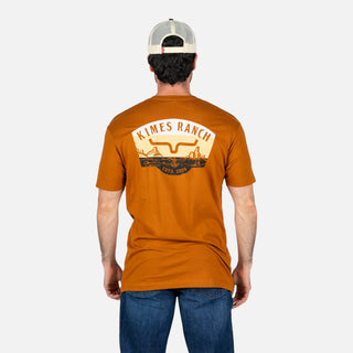 Playera Kimes Ranch Southwestern Clay Caballero